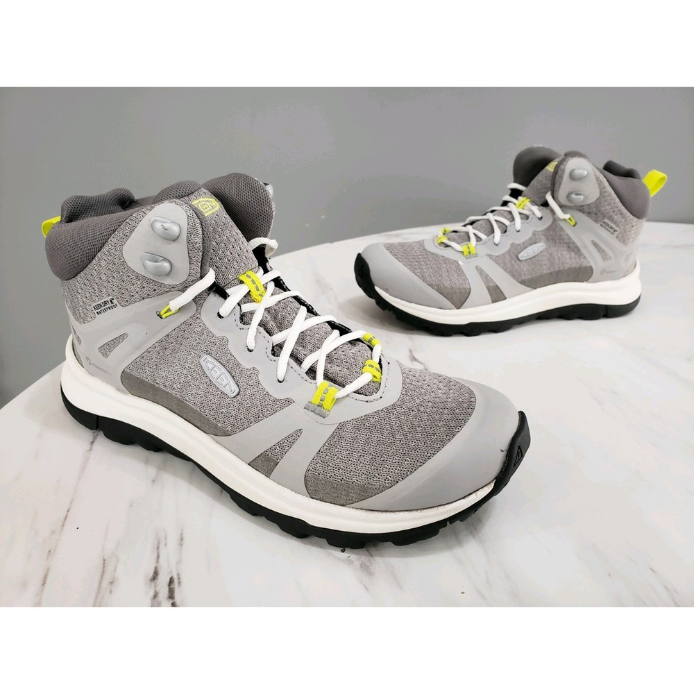 NEW Keen Terradora Ii Mid Waterproof Womens Boots Shoes Gray